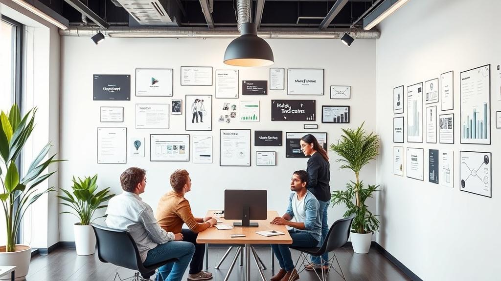A photo of a marketing agency. A photo of a marketing agency.фото