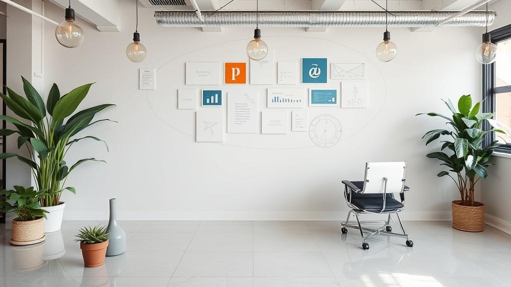 a photo of a marketing agency. a photo of a marketing agency.фото