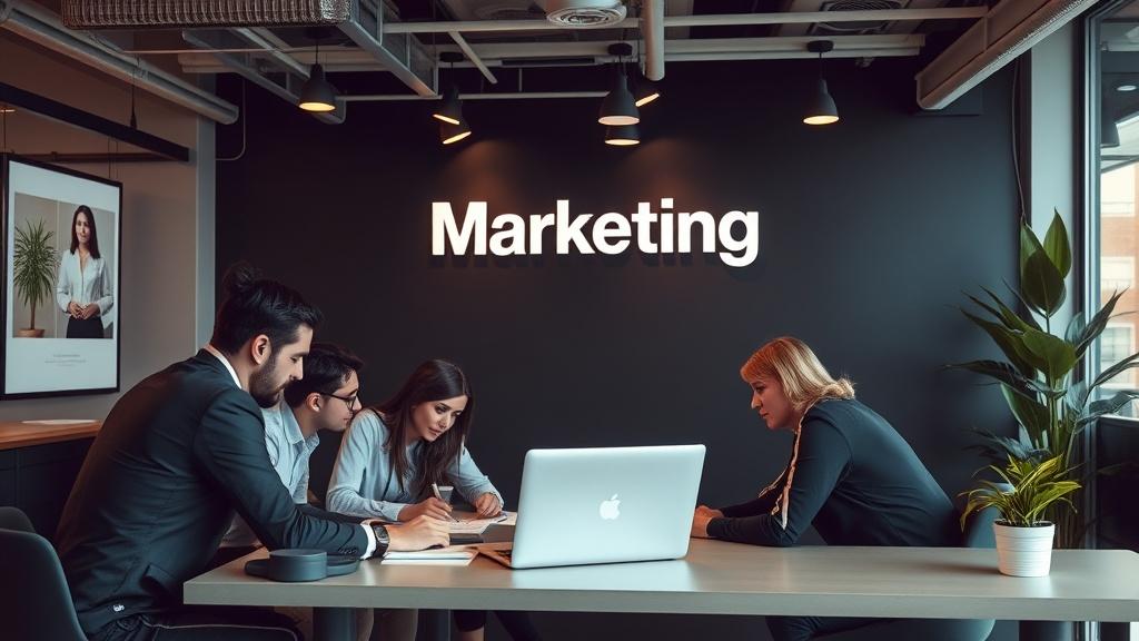 A photo of the marketing agency. A photo of the marketing agency.фото
