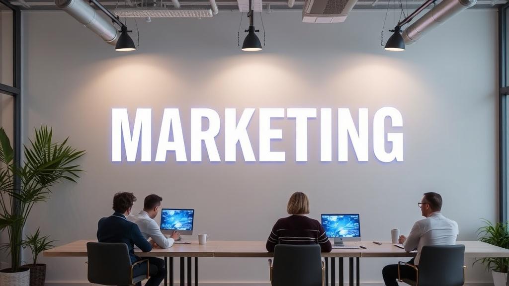 A photo of a marketing agency. A photo of a marketing agency.фото