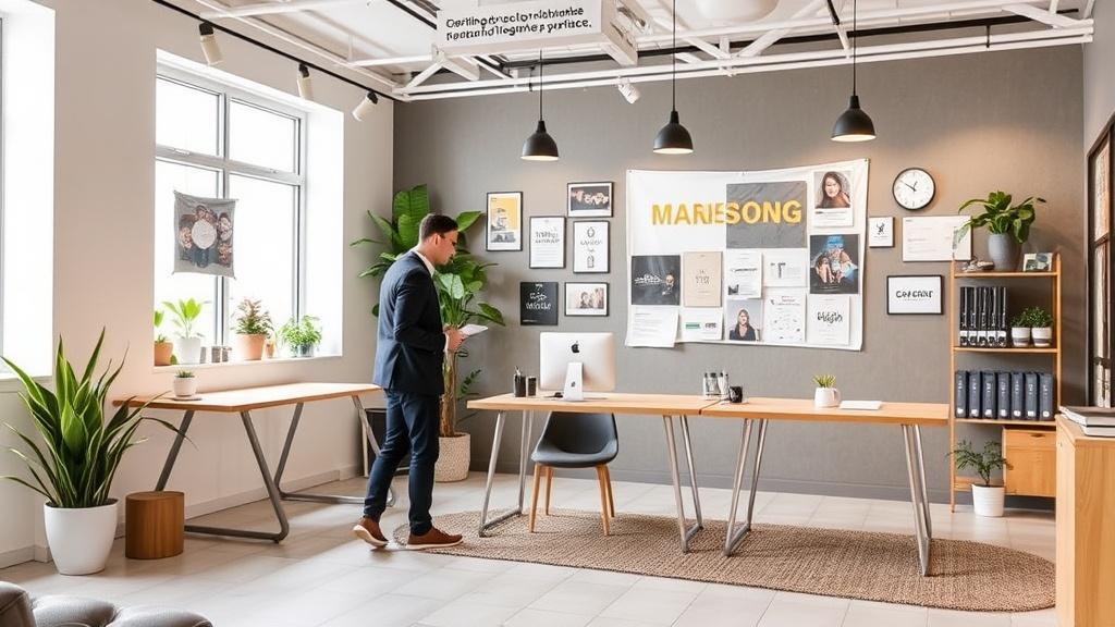 A photo of the marketing agency. A photo of the marketing agency.фото